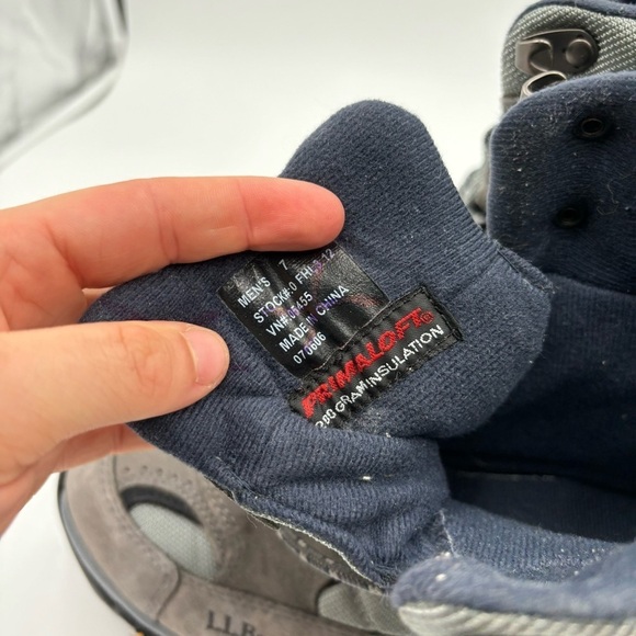 L.L. Bean Men’s 7 Winter Vibram 200 Gram Primaloft Snow Boots - Picture 6 of 7